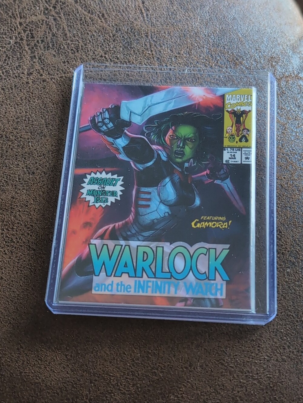 🍁2024 Marvel Masterpieces Nahuel Grego Gamora Variant Cover /999